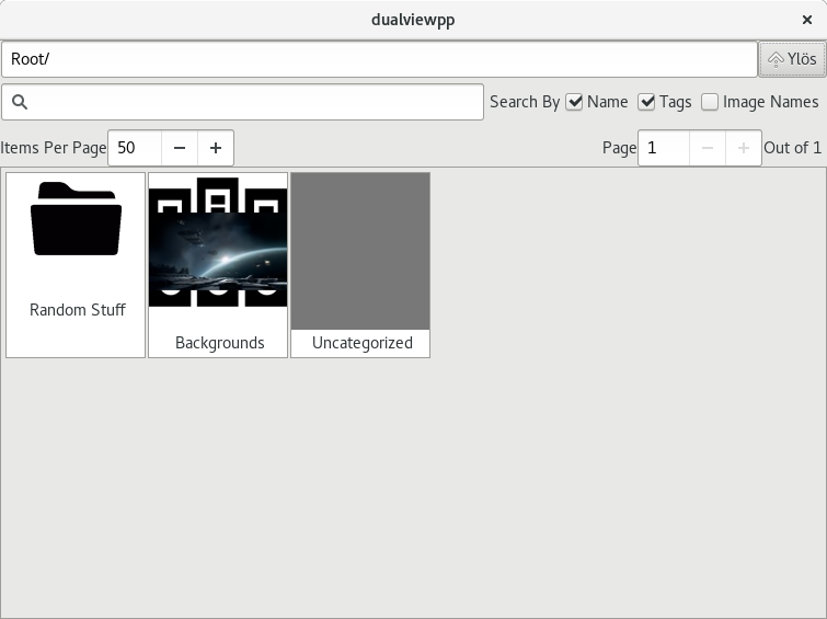 DualView++ database screenshot