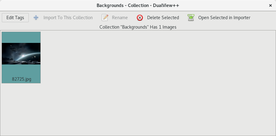 DualView++ single collection screenshot
